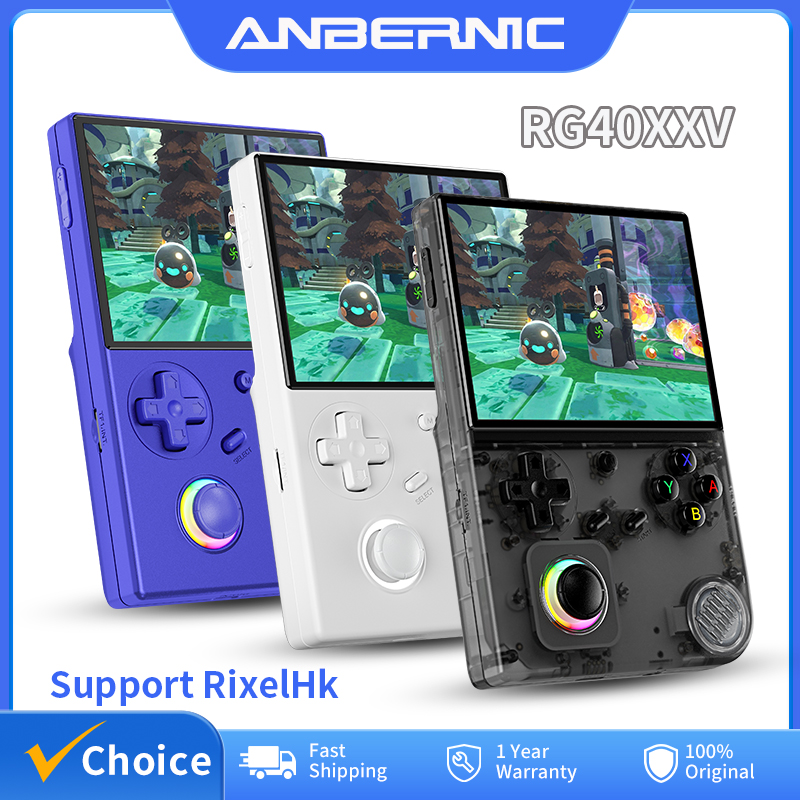 Retro Gaming On - ANBERNIC RG40XXV Konsol Game Genggam Retro