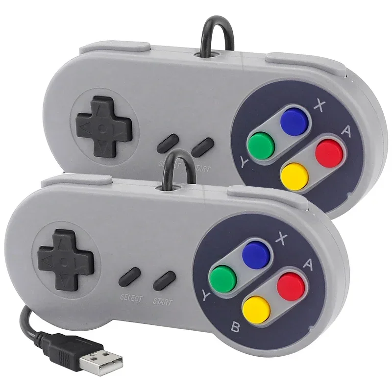 Retro Gaming Raspberry Pi - Pengontrol Joystick Game Retro USB Berkabel
