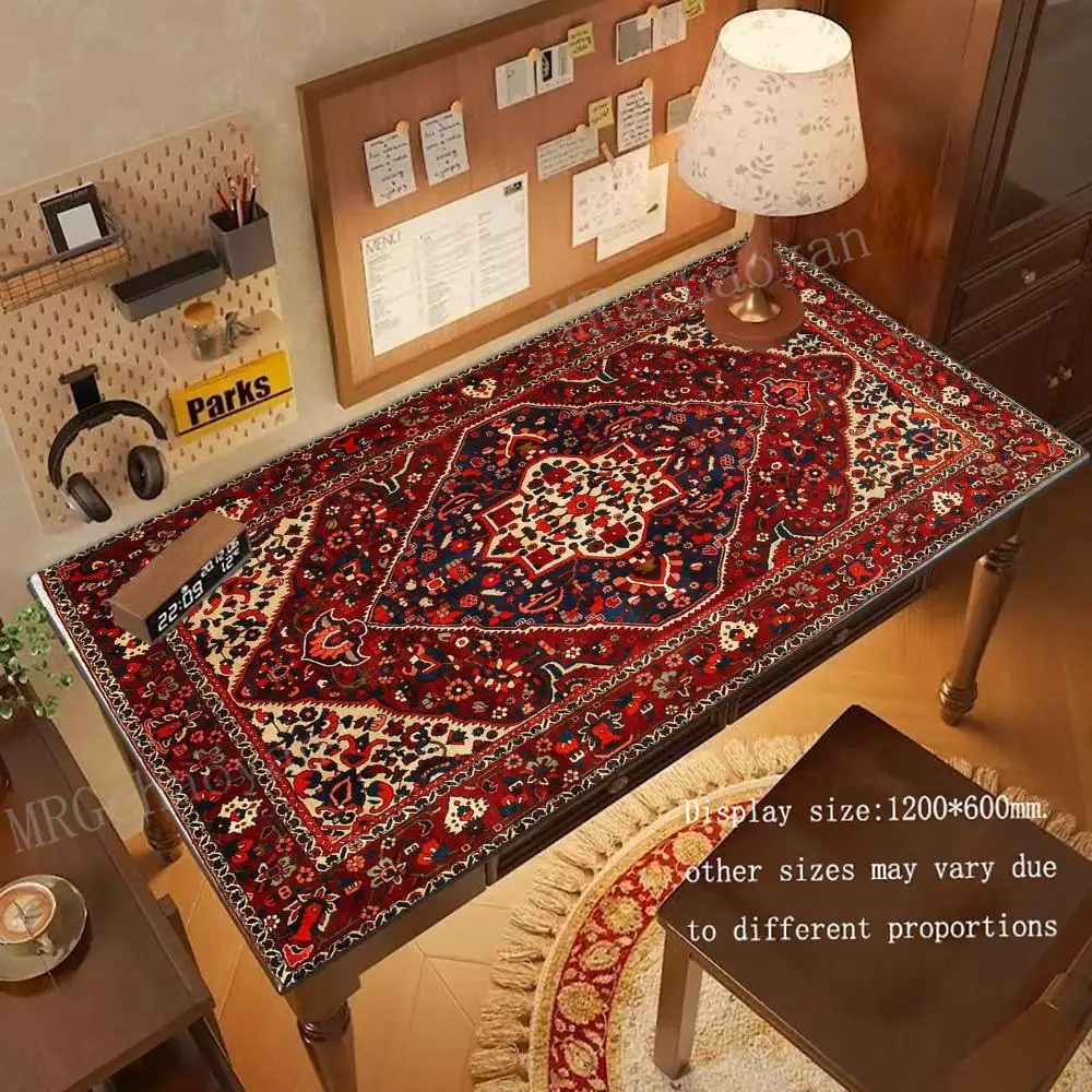 Retro Gaming Keyboard - Karpet Persia yang besar, karpet retro