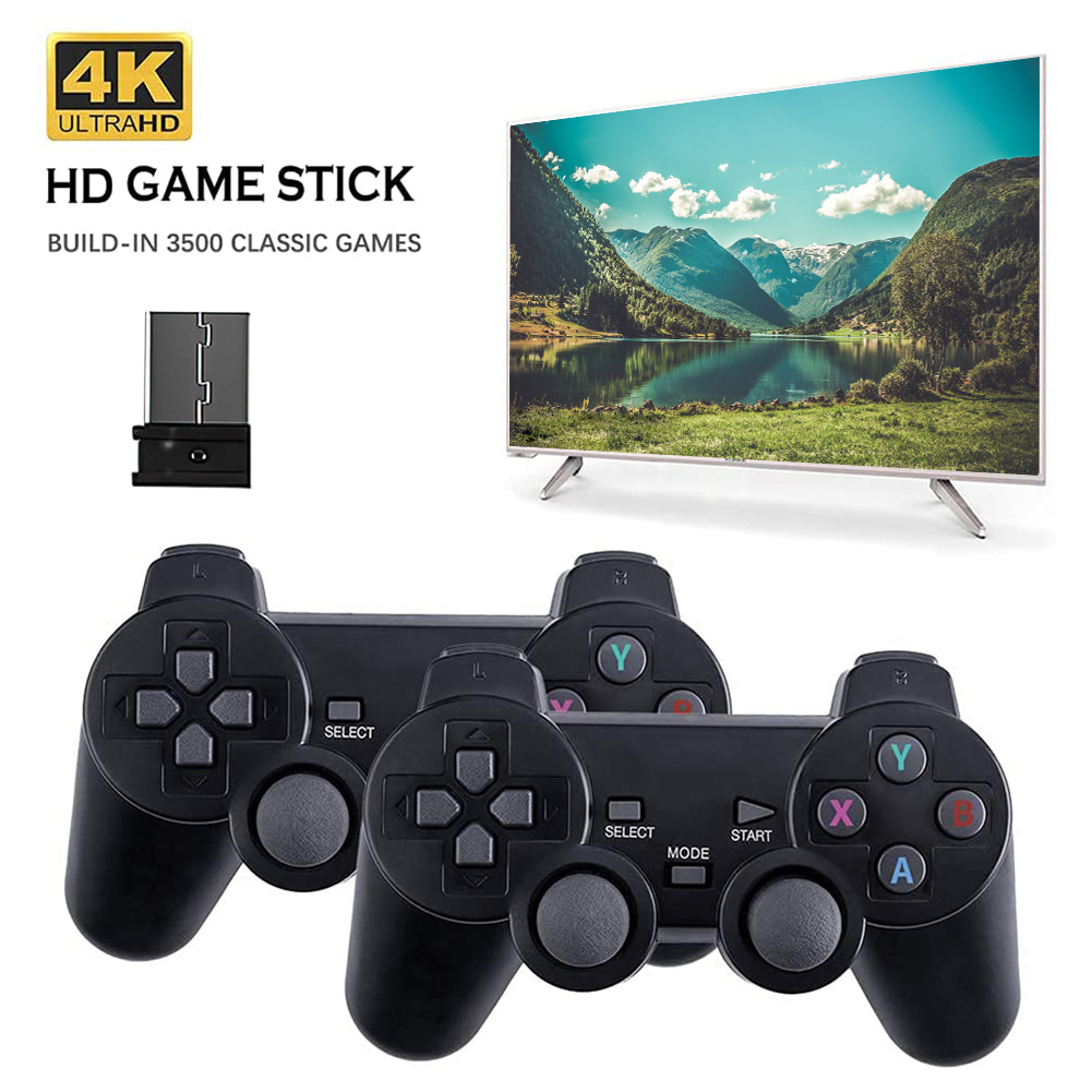 Retro Gaming X2 - Tidak Ada Penundaan 2.4G Pengontrol Game