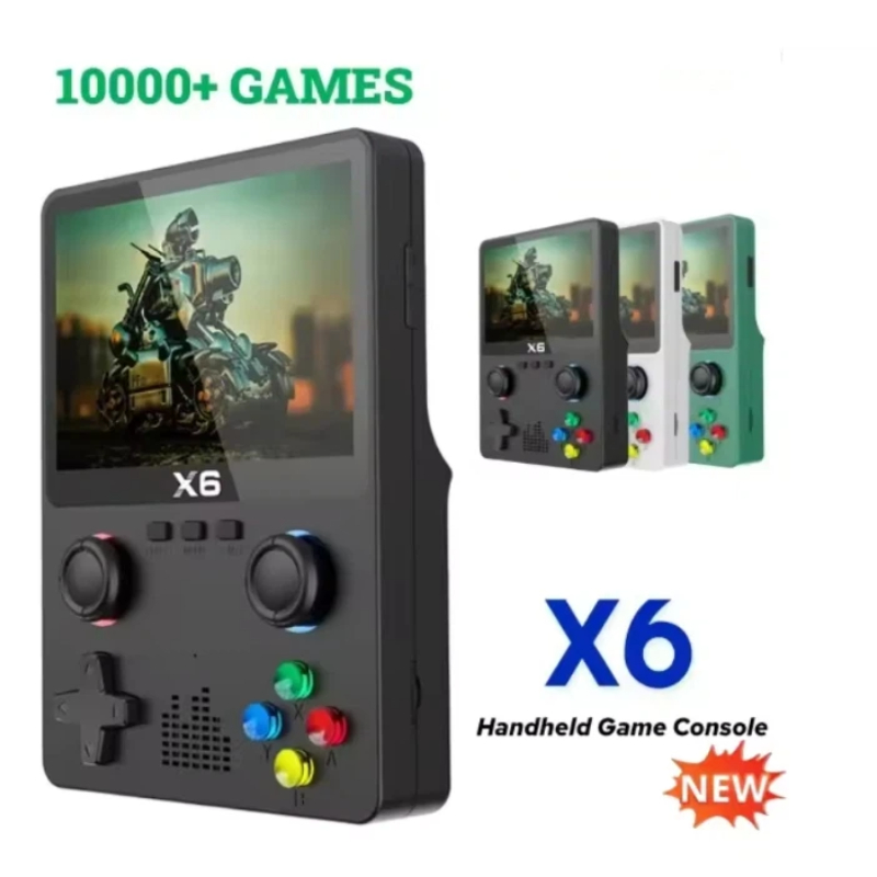 Retro Gaming X6 - Konsol Game Genggam X6 Pemutar Game