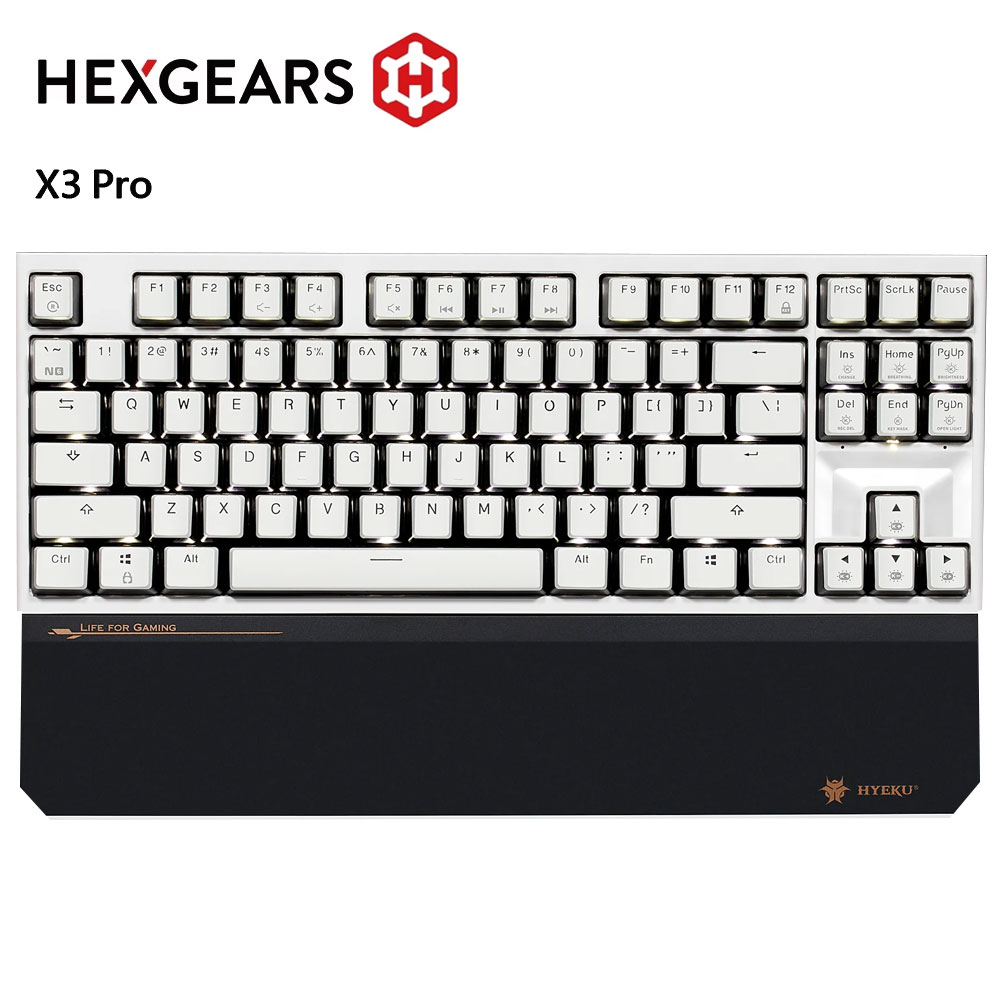 Retro Gaming Keyboard - Hexgears X3Pro 2.4G Keyboard Mekanis Nirkabel/Bluetooth/Berkabel