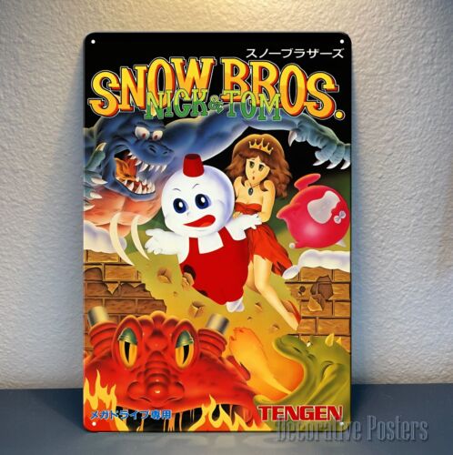 Retro Gaming Us - p1, Poster Logam Video Game Retro