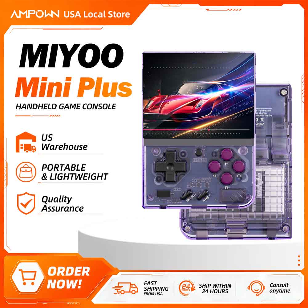 Retro Gaming Emulator - Konsol Game Genggam Retro Miyoo Mini+