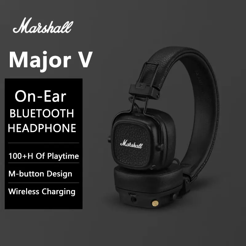 Retro Gaming Cables - Headphone Bluetooth Nirkabel Marshall Major V