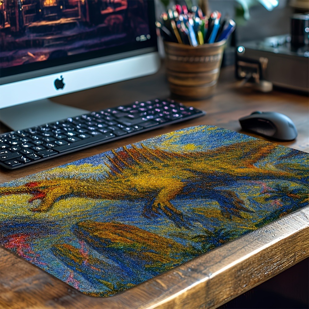 Retro Gaming Keyboard - Alas Mouse Gaming Retro Spinosaurus Anti-Selip,