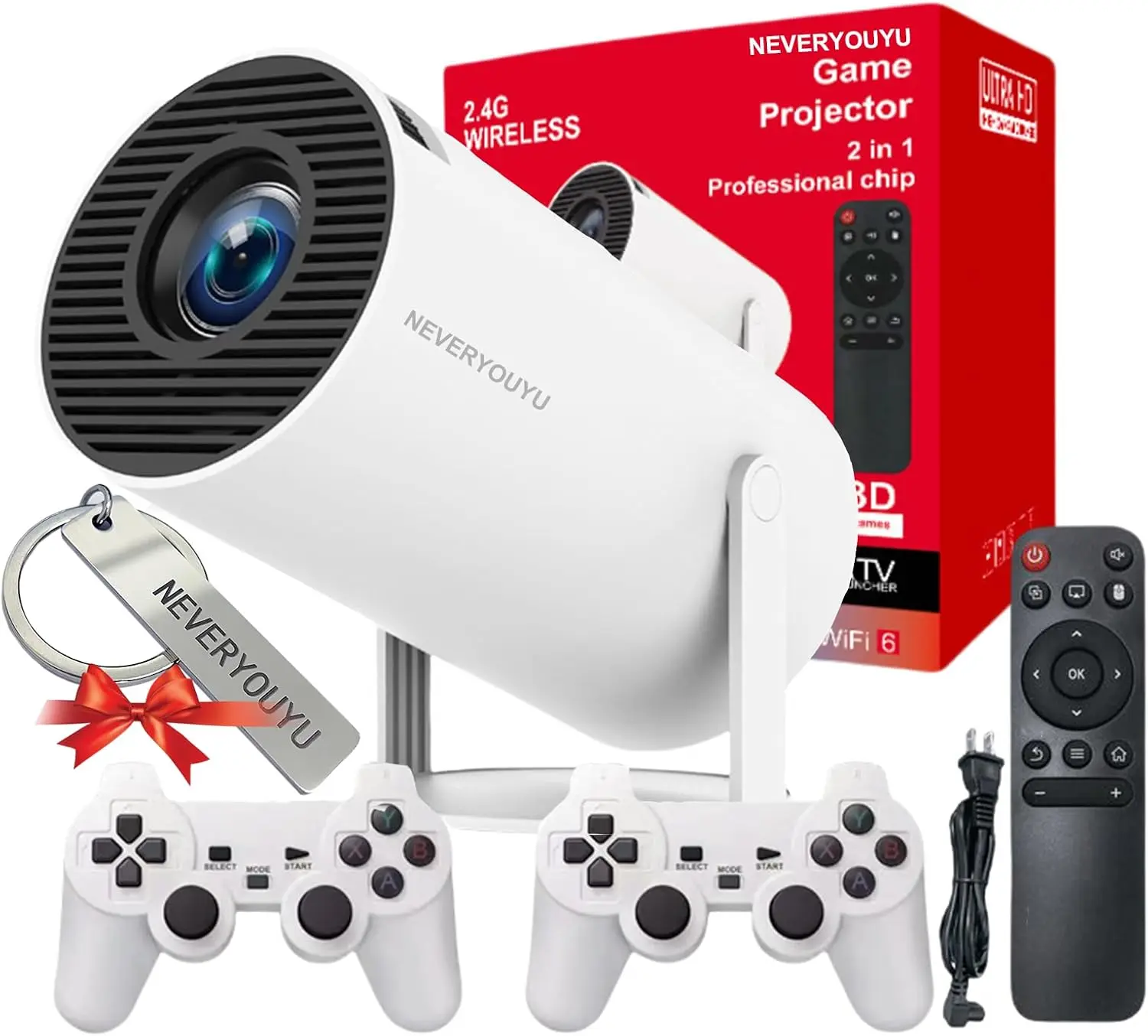 Retro Gaming With Projector - Proyektor Arcade Vision dengan 36.000+ Game