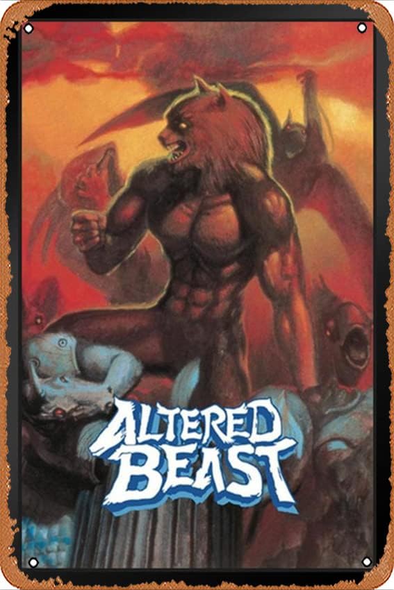 Poster Logam Retro Tin Sign Al - Retro Gaming Us ulasan dan harga