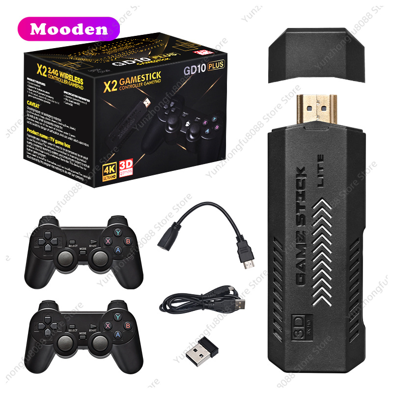 L GD10 Plus Game Stick 4k Blac - Retro Gaming X2 ulasan dan harga