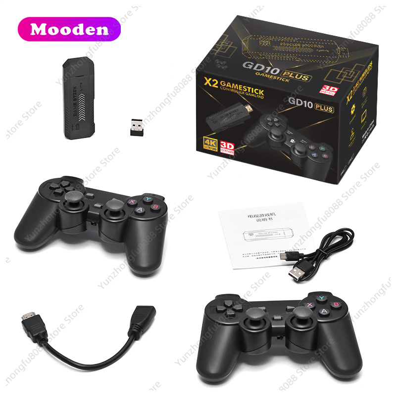 L GD10 Plus Game Stick 4k Blac - Retro Gaming X2 ulasan dan harga