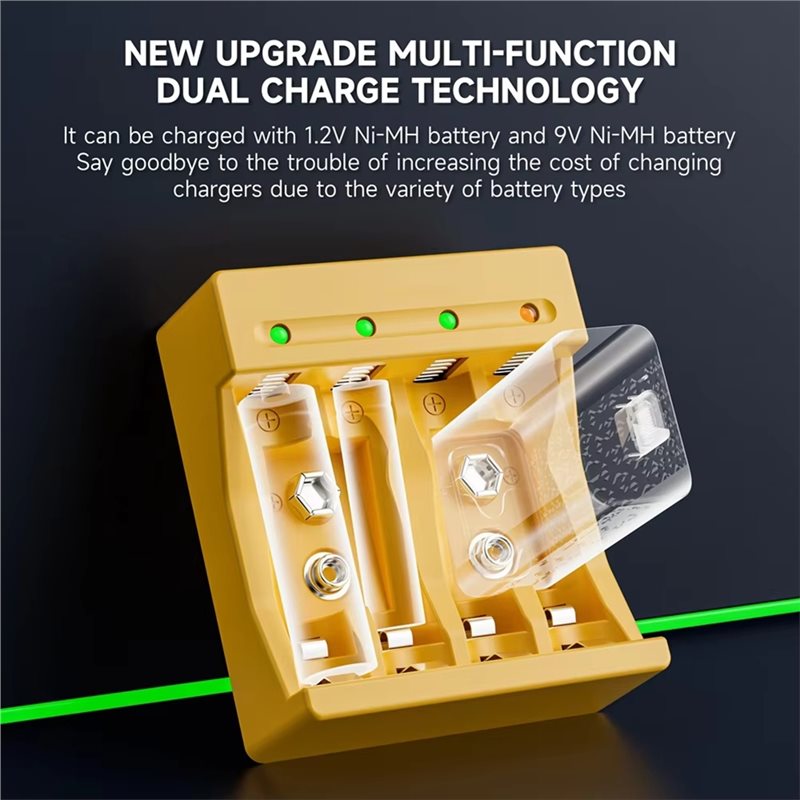 DTB7 N420 USB Type-C Smart unt - Rechargeable Battery Aa ulasan dan harga