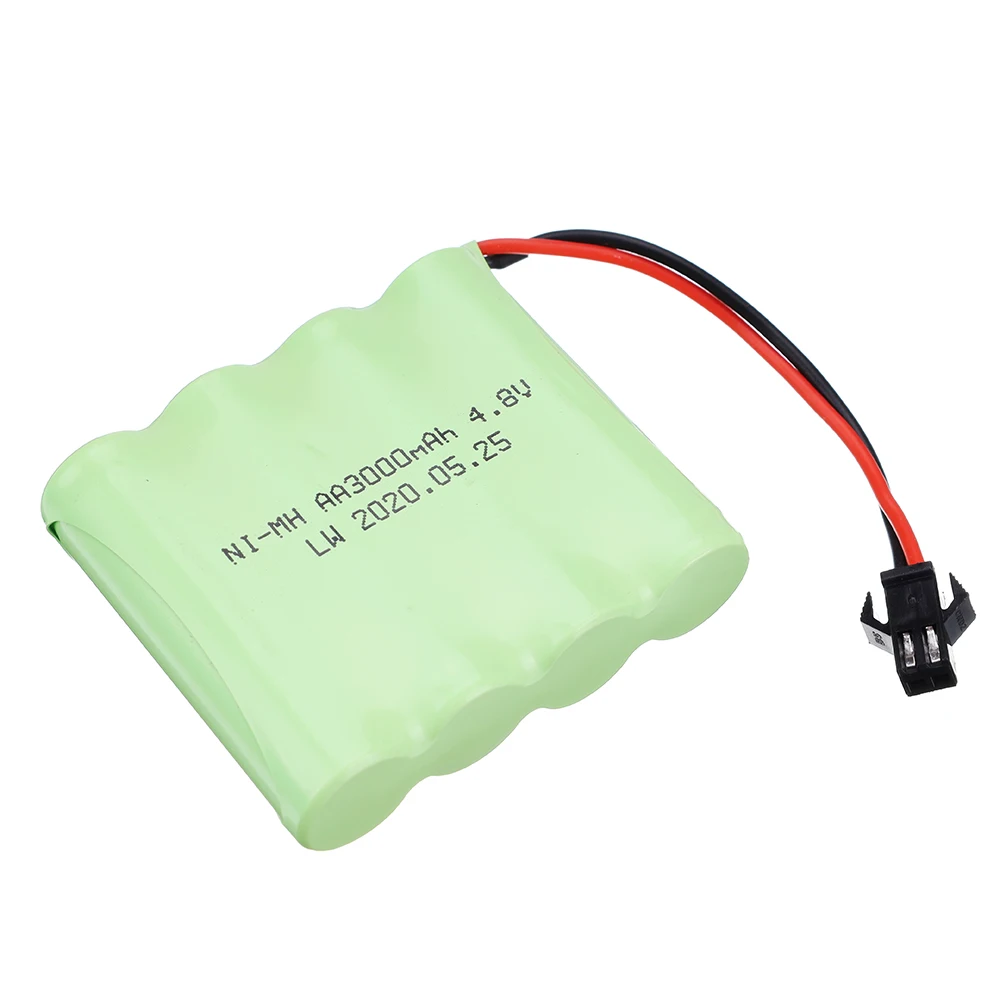 Paket Baterai NiMH 4.8V 3000mA - Rechargeable Battery Aa ulasan dan harga