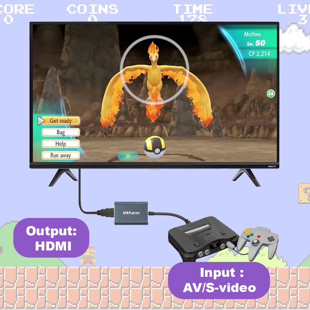 Bitfunx 720P Svideo / AV Ke Ad - Retro Gaming On ulasan dan harga