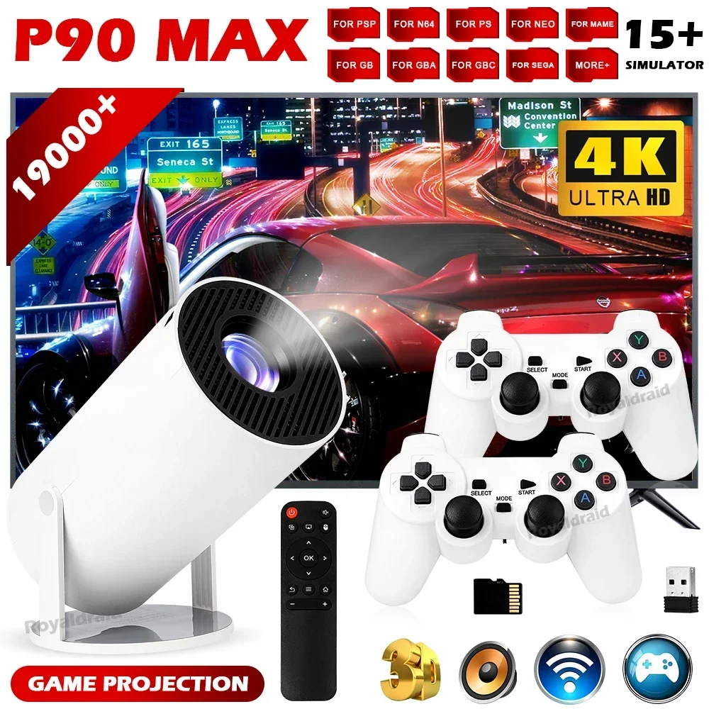 P90 Max Proyektor Gaming Pinta - Retro Gaming With Projector ulasan dan harga