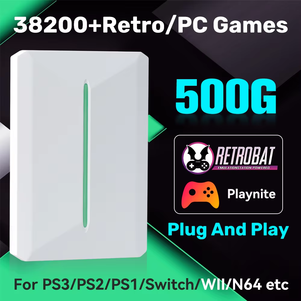 JMachen PR500G Hard Drive Game - Retro Gaming Ps2 ulasan dan harga