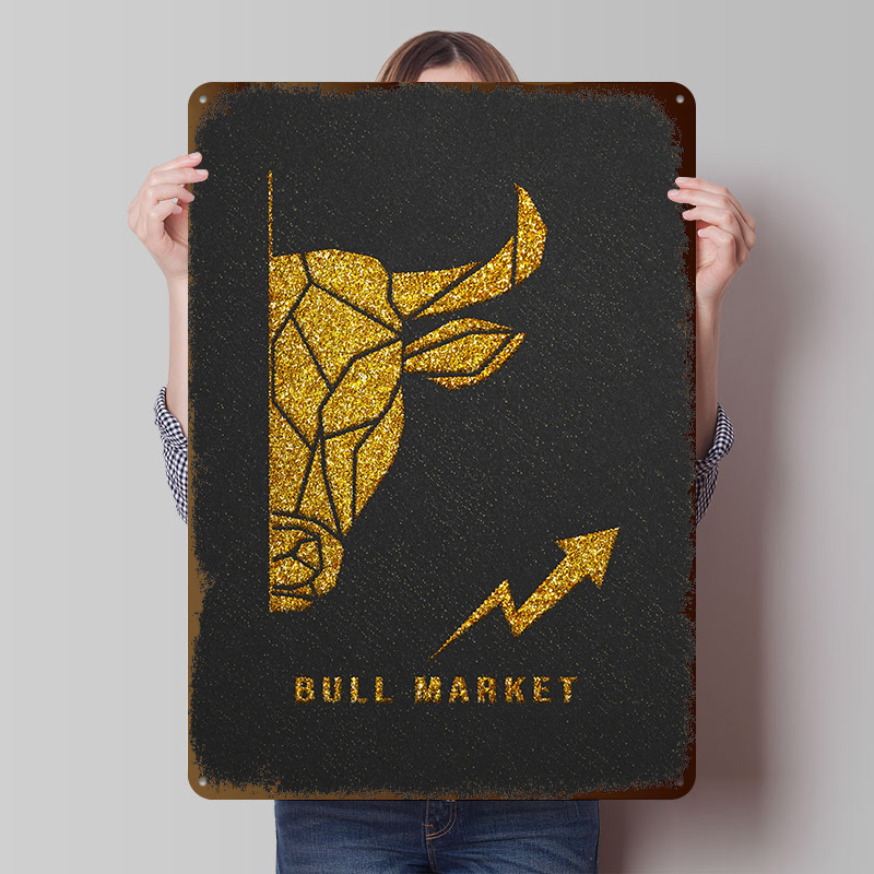 Poster Cetak Golden Bull Marke - Retro Gaming Market ulasan dan harga