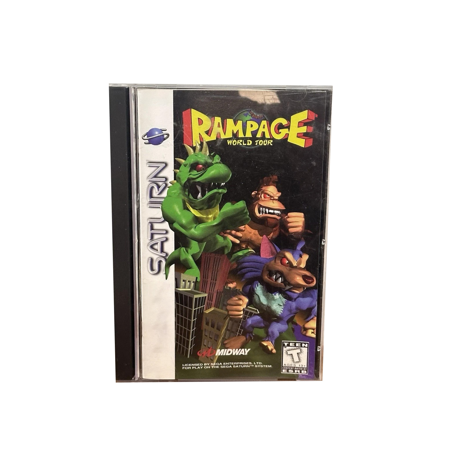 Saturn Copy Disc Game Rampage  - Retro Gaming Handhelds ulasan dan harga