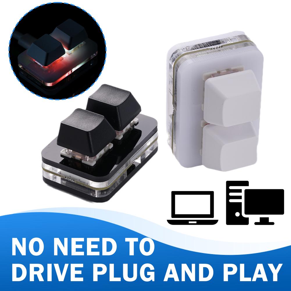 Keyboard Pemrograman Makro 2 T - Retro Gaming Keyboard ulasan dan harga