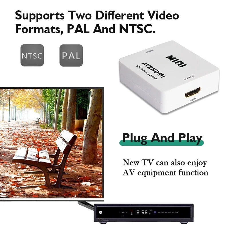 Konverter AV RCA Ke HDMI 1080P - Retro Gaming With Projector ulasan dan harga