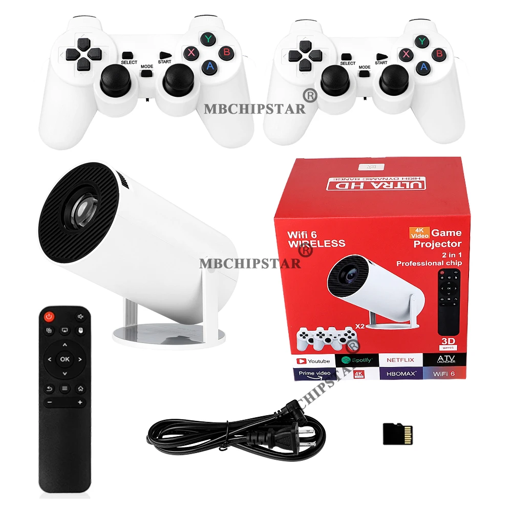 Proyektor Gaming H90PRO 4K 190 - Retro Gaming With Projector ulasan dan harga
