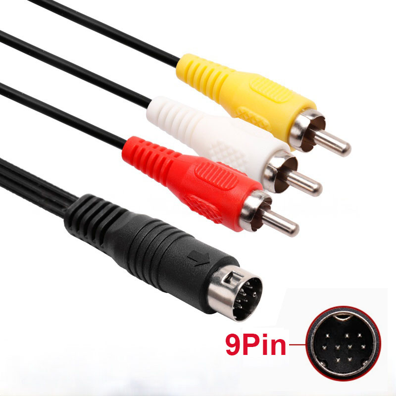 Kabel AV 1.8m untuk SEGA Genes - Retro Gaming Cables ulasan dan harga