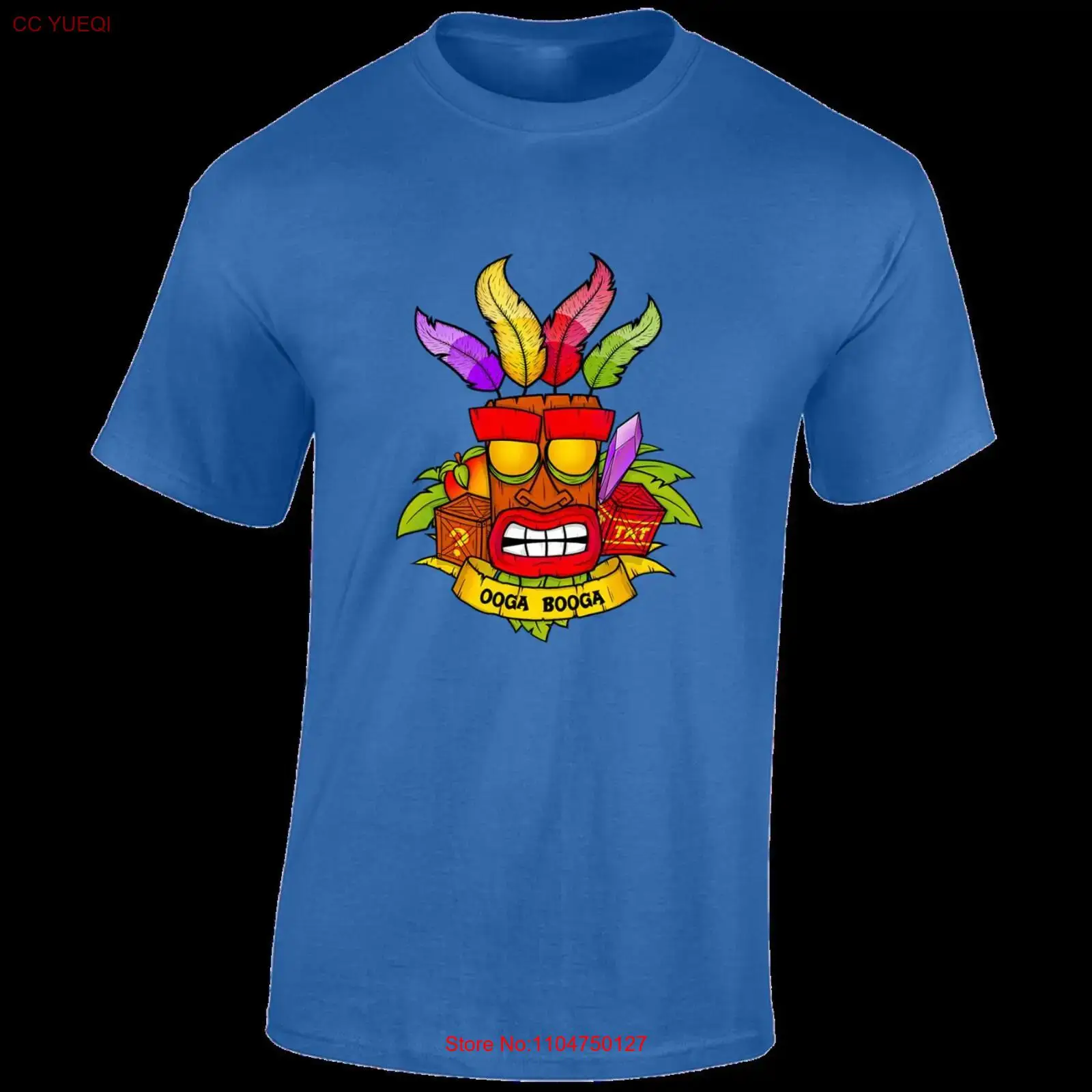 Oga Booga Crash Mens T Shirt R - Retro Gaming Ps2 ulasan dan harga