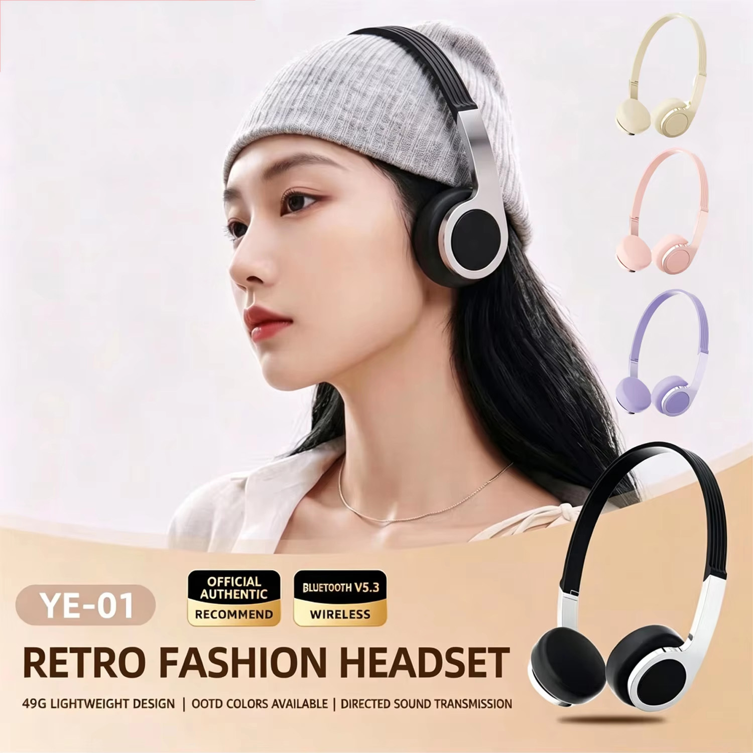 Headphone Bluetooth Over-Ear R - Retro Gaming Cables ulasan dan harga