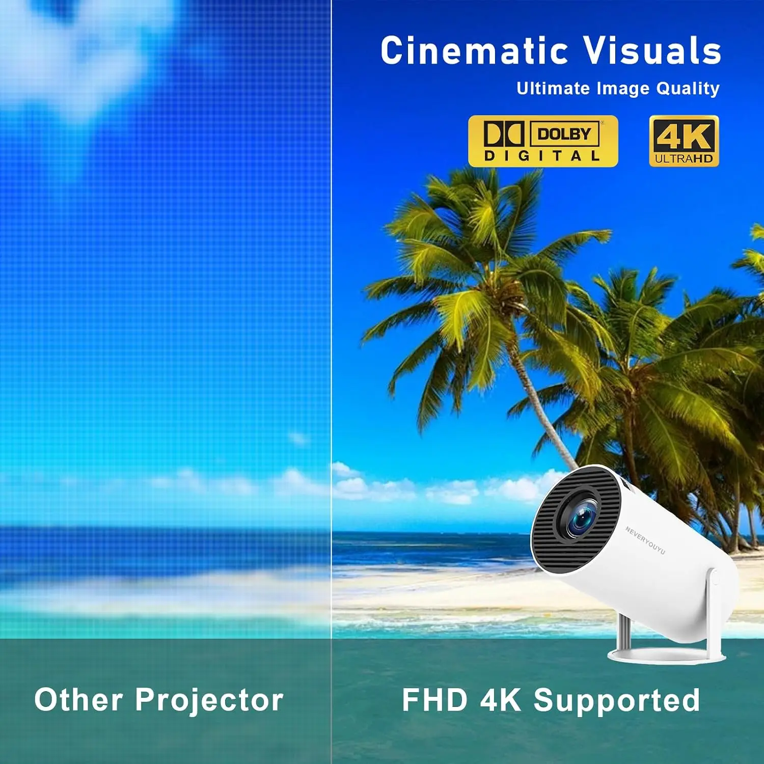 Proyektor Arcade Vision dengan - Retro Gaming With Projector ulasan dan harga