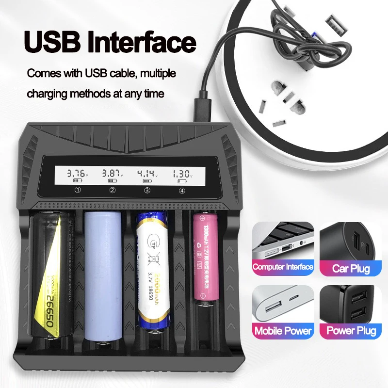 Layar LCD pengisi daya USB bat - Rechargeable Battery Aa ulasan dan harga